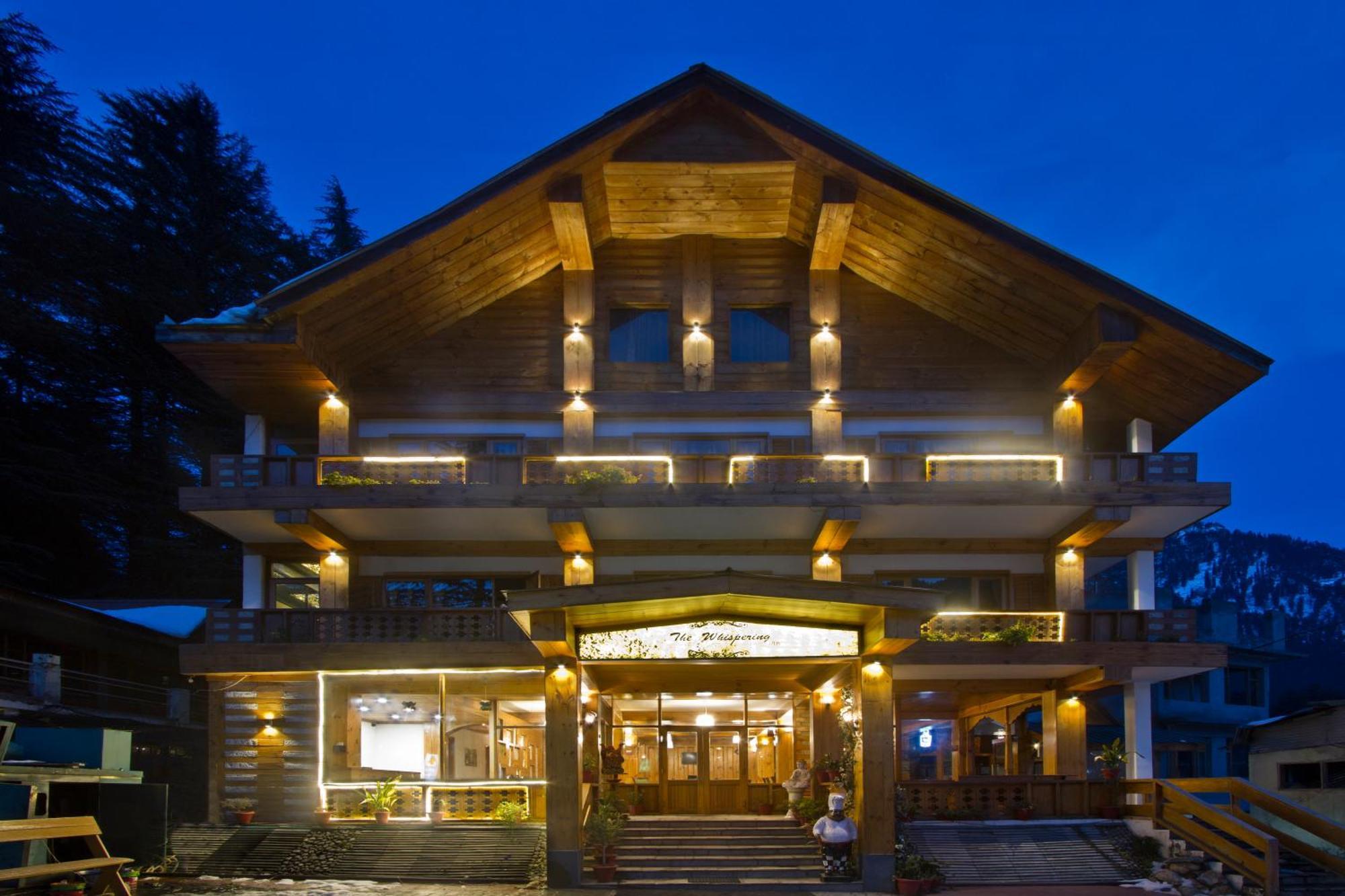 The Whispering Inn Resort And Bar Manāli Exterior foto